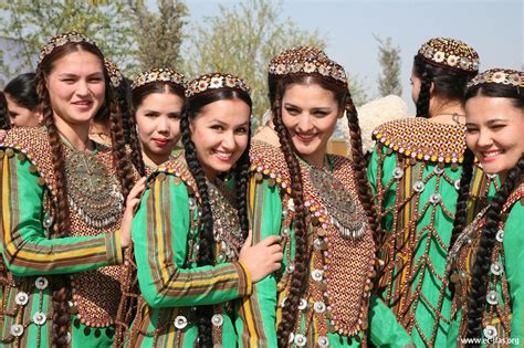 Turkmen Girls Gelin Kültür Türkler