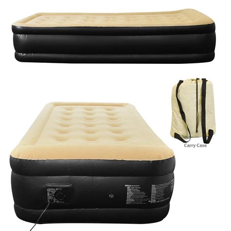Sports Jilong 3 In 1 Inflatable Camping Airbed Mattress Singledouble Big Rainforest Inc 27317