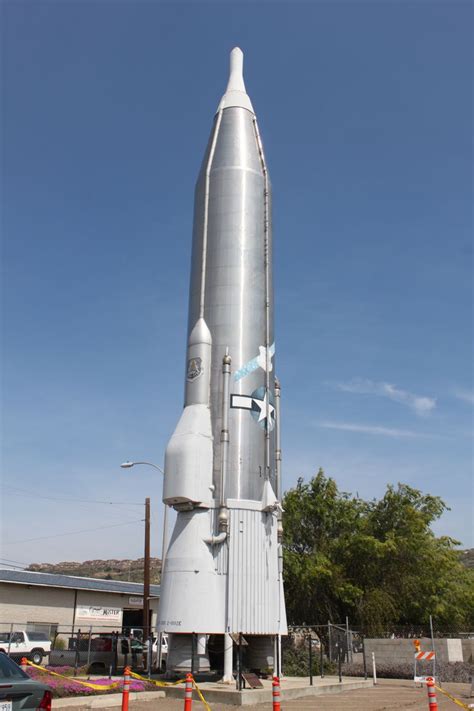 Atlas Rockets In The News One Stands Guard Near Santee Santee Ca Patch