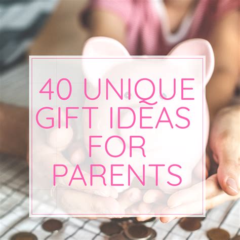 40 Unique T Ideas For Parents Holidappy