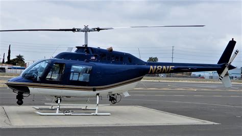 Police Bell 206 Jetranger Start Up And Takeoff Pasadena Police Department