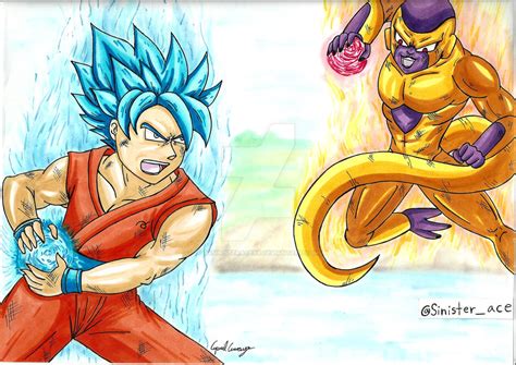 Goku Vs Frieza Resurrection F By Xxsinisteracexx On Deviantart