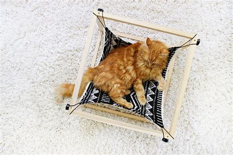 Your Cat Is Going To Lurve This Modern Diy Kitty Hammock Hunker Diy