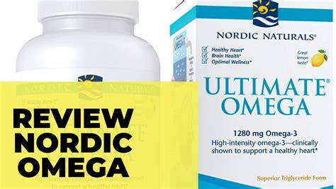 Review Nordic Naturals Ultimate Omega Lemon Flavor 1280 Mg Omega 3