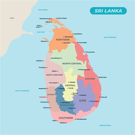 Country Map Sri Lanka Background Illustration 22104129 Vector Art At