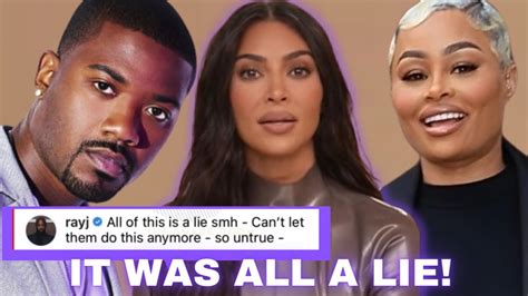 Ray J Calls Out Kim For Sx Tape Lie Blac Chyna And Tokyo Toni Being
