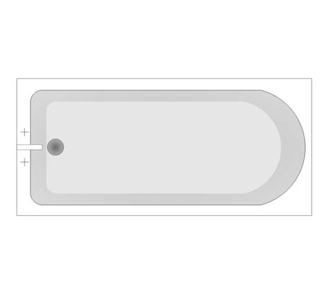 Bathrooms have a sink, a toilet, a bathtub, and sometimes a wardrobe. Bathroom - Vector stencils library