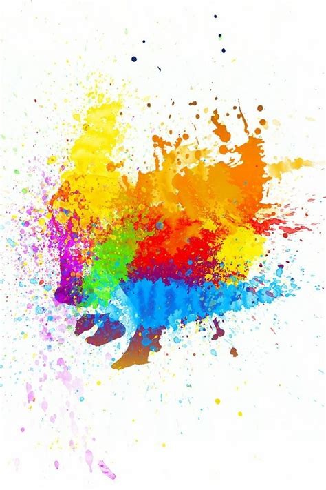 Splash Paint Background Abstract Abstract Watercolor