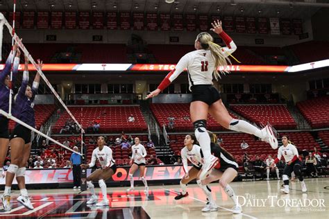 The Daily Toreador On Twitter Tech Volleyball Sweeps Kansas State To Start Conference Play