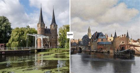 Del paisaje al cuadro: la Delft de Vermeer