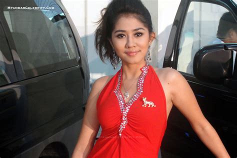 Model Myanmar Beautiful Car Model Girls Automobile Show