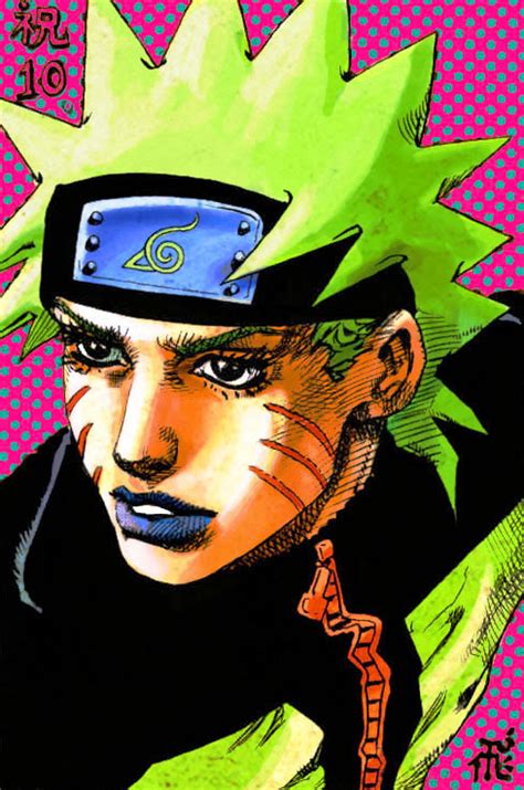 If Naruto Was Drawn By Hirohiko Araki By Keytee Chan On Deviantart