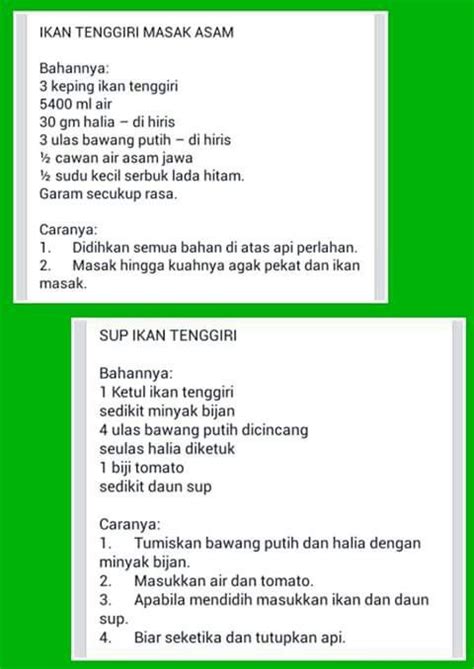 Ikan tenggiri juga seringkali diolah menjadi sup sebagai menu santapan bersama keluarga. Ikan tenggiri masak asam/sup ikan tenggiri (With images ...