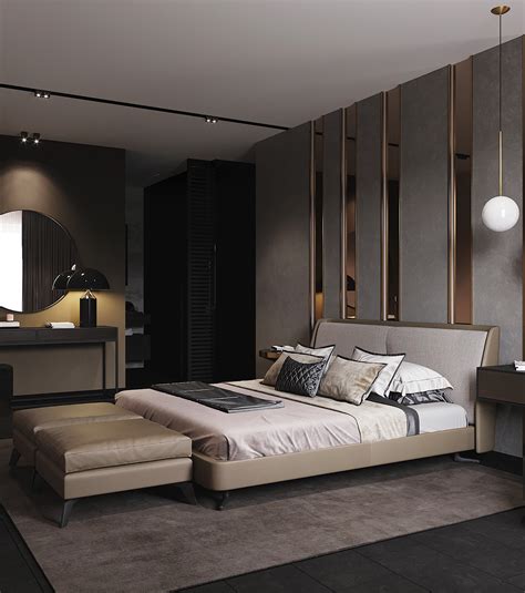Bedroom In Contemporary Style On Behance