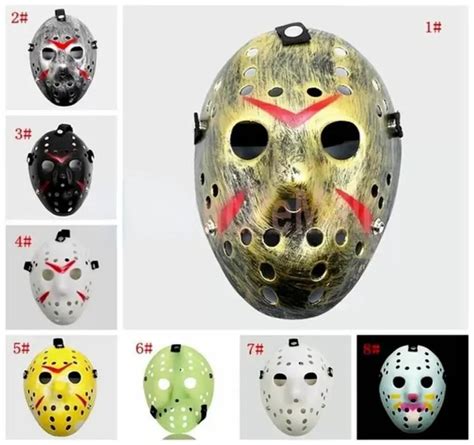 Ups Masquerade Masks Jason Voorhees Mask Friday The Th Horror Movie Hockey Mask Scary
