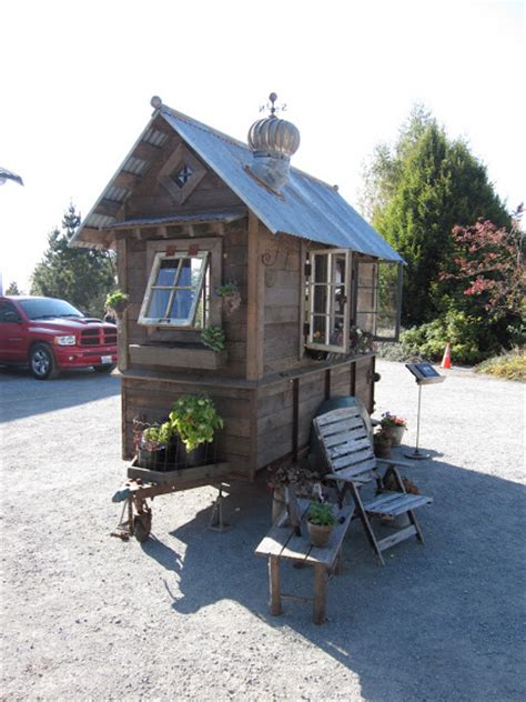 Rustic Tiny House On Wheels