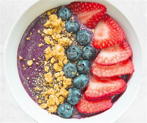 Easy Wild Blueberry Smoothie Bowl Crofters Organic