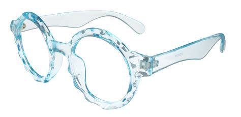 Crystal Round Prescription Glasses Blue Women S Eyeglasses Payne Glasses