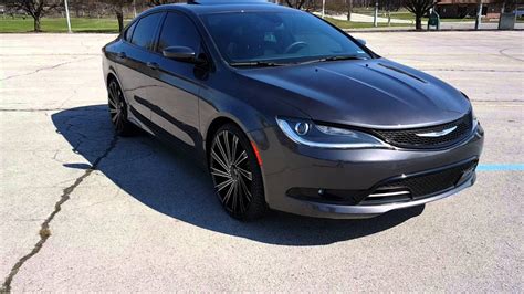 2015 Chrysler 200 On 22s Youtube