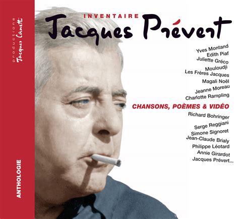 Inventaire Jacques PRÉVERT - Productions Jacques Canetti