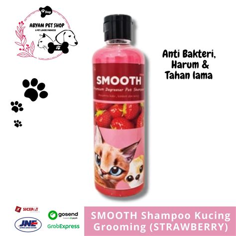 Jual Smooth Shampoo Degreaser Kucing Dan Anjing 250ml Strawberry