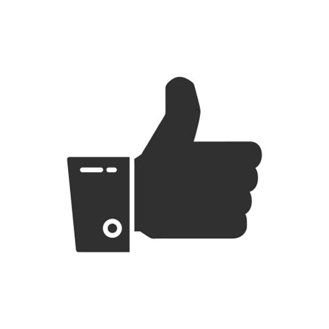 Facebook Fb Like Thumbs Up Icon Free Download