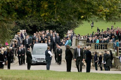 Funeral Of The Dowager Duchess Of Devonshire Zimbio