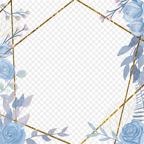 Blue Rose Watermark Png Vector Psd And Clipart With Transparent