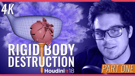 Rigid Body Destruction Part 13 Rbd Bullet Solver In Houdini 18