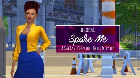 Spare Me Jacket Acc At Simsworkshop Sims 4 Updates