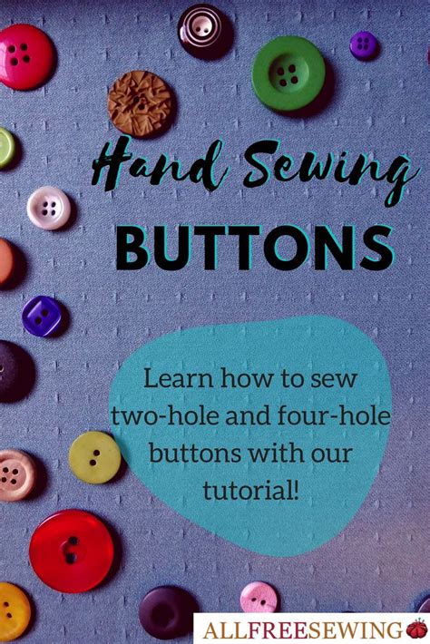 Mar 04, 2020 · here's how to sew each button. How to Sew a Two-Hole Button | Sewing a button, Sewing ...