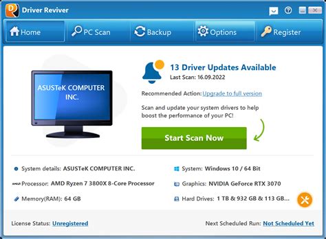 Driver Reviver Download Driver Reviver 54206 21 Free For Windows