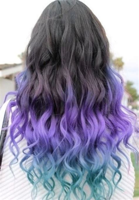 60 Trendy Ombre Hairstyles 2018 Brunette Blue Red