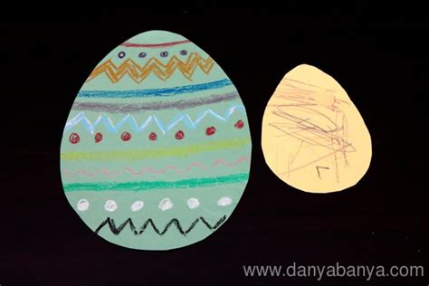 4 Easy Ways Toddlers Can Help Decorate Paper Easter Eggs Danya Banya