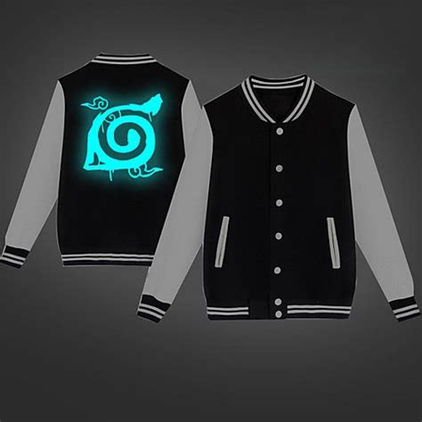 2859 Inspired By Naruto Uzumaki Naruto Varsity Jacket Poly Cotton