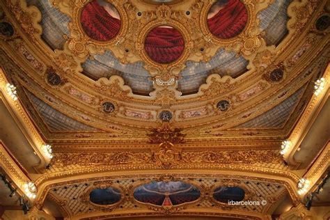 El conocido gran teatro del liceu fue construido en 1847. Gran TEATRE del LICEU von Barcelona - Opernhaus | irBarcelona