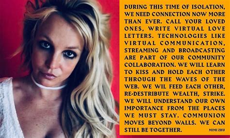 Britney Spears Calls For Redistribution Of Wealth And A Strike In Message To Fans