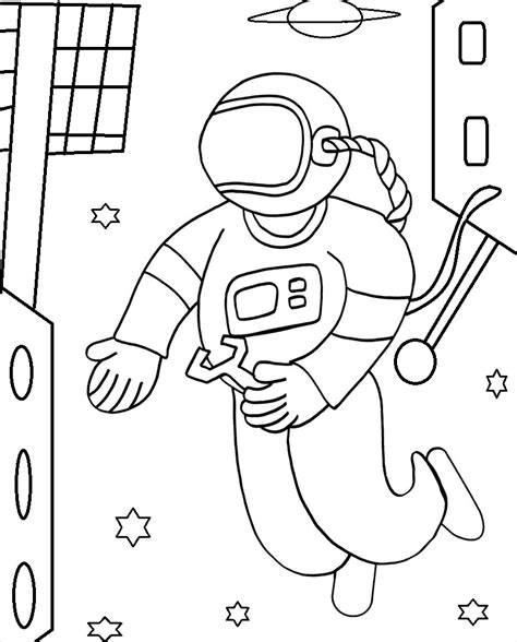 We have collected 34+ astronaut coloring page images of various designs for you to color. Printable Astronaut Coloring Pages For Kids | Cool2bKids