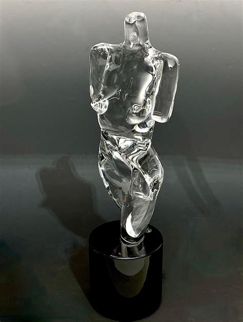 Bid Now Murano Glass Nude Woman Sculpture Invalid Date Mst