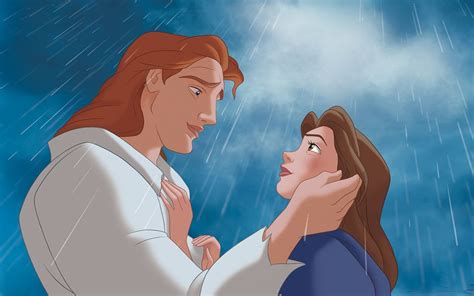 Belle And Prince Adam Disney Princess Artwork Disney Beauty And The