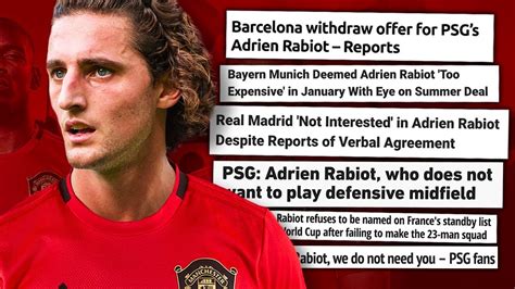 why manchester united should not sign adrien rabiot this summer wandl youtube