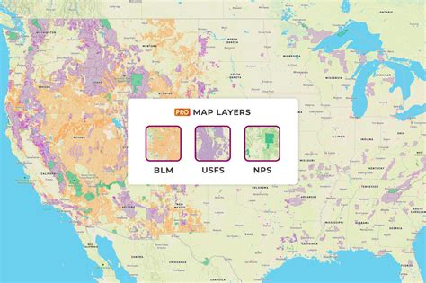 How To Find Free Camping With Usfs And Blm Map Layers