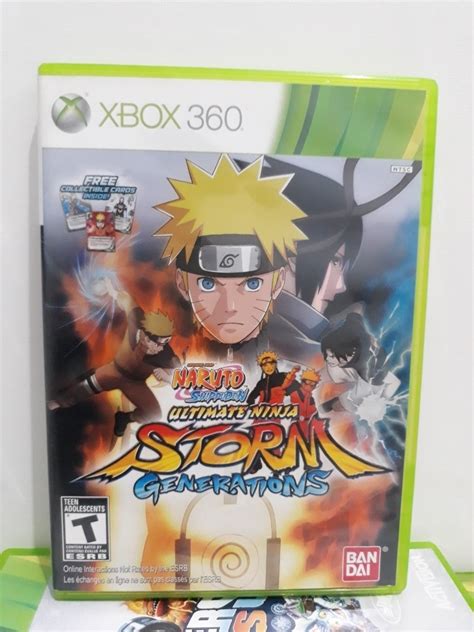 Naruto Shippuden Ultimate Ninja Storm Generations Xbox 360 Mercado Livre