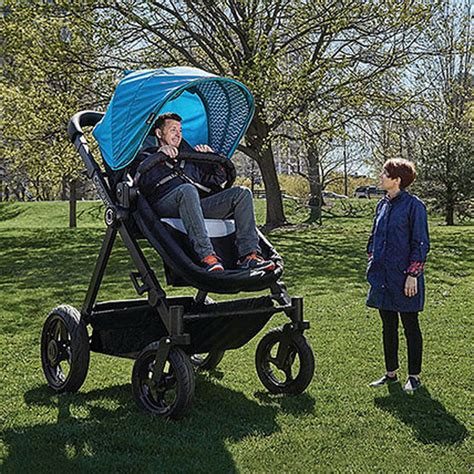 Giant Adult Size Stroller Lets Parents Test Out For Babies Popsugar Moms