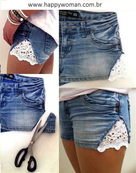 I Want This But I Want The Shorts To Be Longer Diy Lace Shorts Jeans