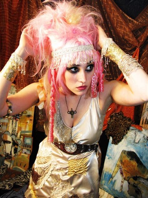 What halloween costume has pink hair yahoo answers 12 10 2008 this site might help you re what halloween costume has pink hair so i just dyed my hair bright hot pink and i mean bright but now i have no idea what to be for halloween because i don t know any characters with pink hair. Halloween Costume Wig Pink French Boudoir Flapper Hair fit for