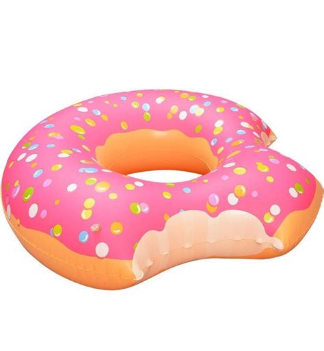 pink donut pool float swimming pool floats pool floats inflatable float
