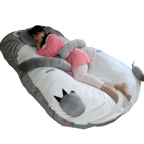 Even though the baby won't be able to walk for some time, you can still give them something to keep their cute little toes warm and stylish while out and about. another Totoro bed (from Asia) | Sleeping bag, Diy sleeping pad, Sleep gifts