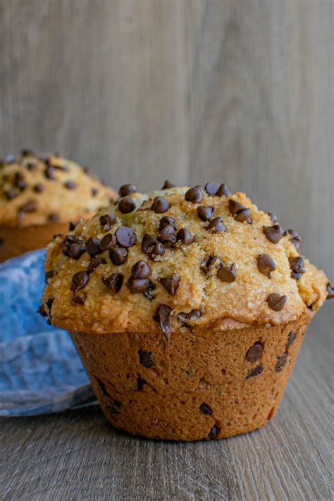 Jumbo Chocolate Chip Muffins Ally S Kitchen Passion Recipe In