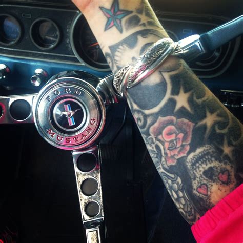 A photo, shared on ford's official mustang facebook page, depicts what appears to be bennett with a tattoo of ford's iconic pony inked on his neck, which was apparently done in mexico. Mustangs and tattoos | My new love....1966 Ford Mustang ...
